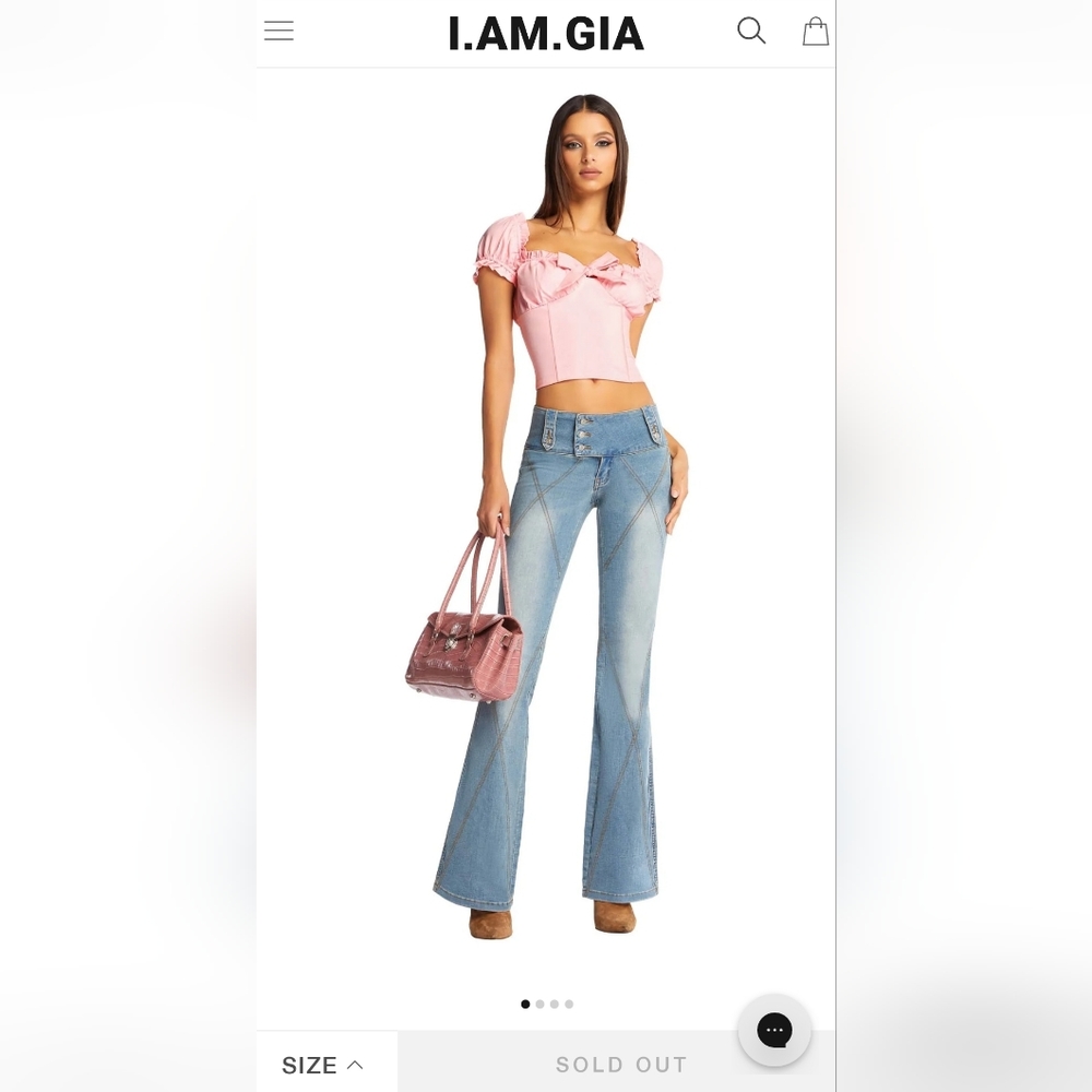 I.AM.GIA - Naomi Top Pink - Medium Women